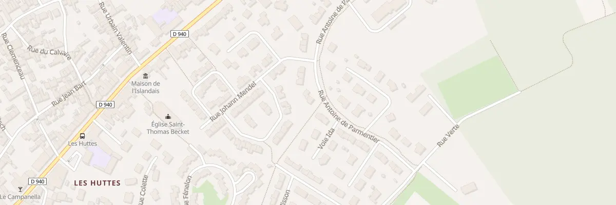 Plan du 179 Rue Antoine Parmentier à Gravelines