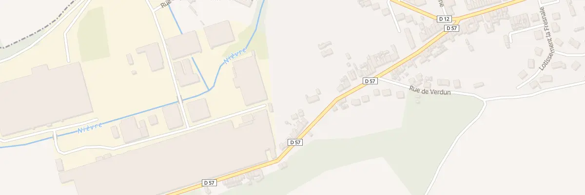 Plan du 62 Rue Jean-baptiste Saint à Berteaucourt-les-Dames