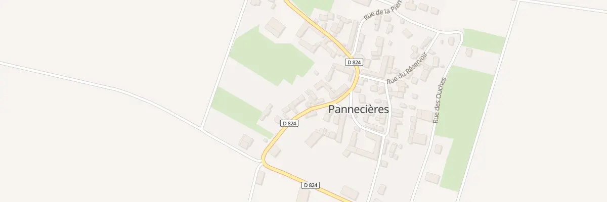 Plan du 11 Gr Grande Rue à Pannecières