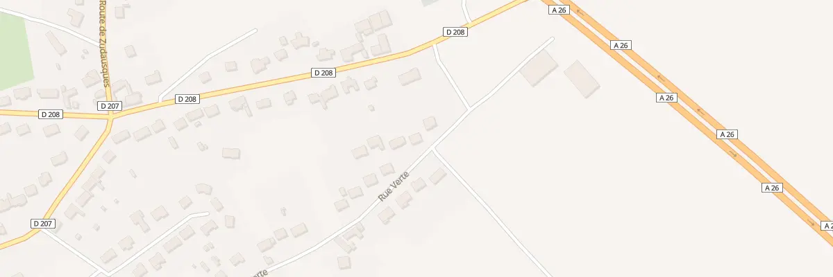 Plan du 587 Rue Verte à Quelmes