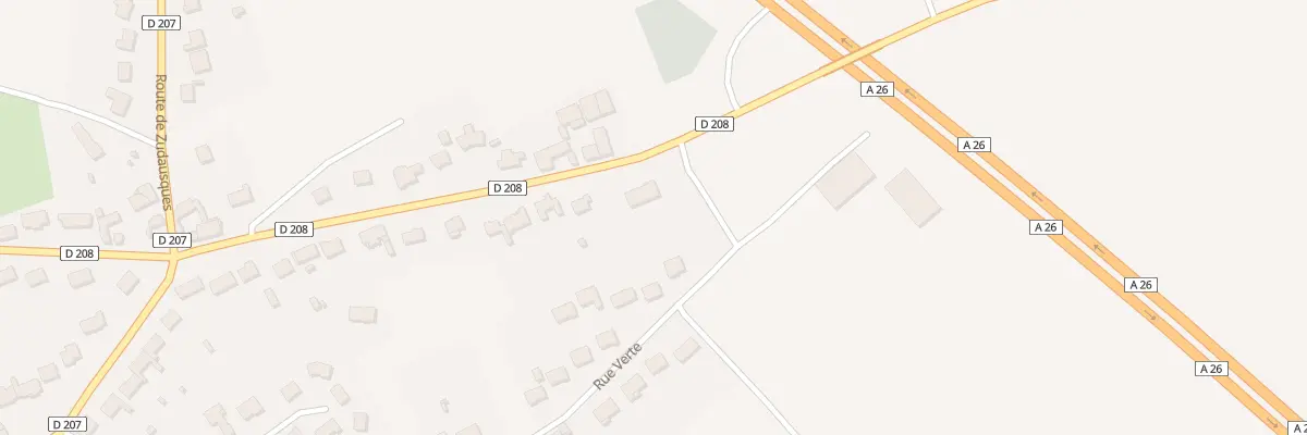 Plan du 298 Rue de Saint Omer à Quelmes