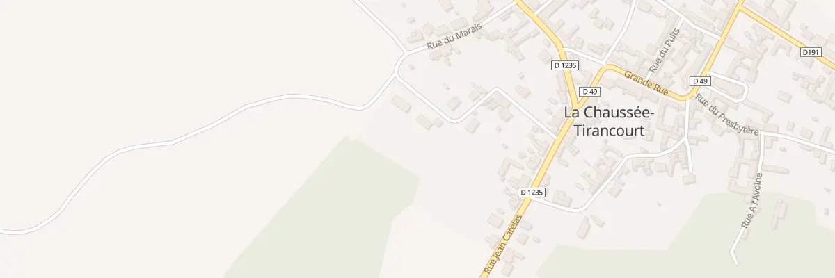 Plan du 11 Rue de la Fontinette à La Chaussée-Tirancourt