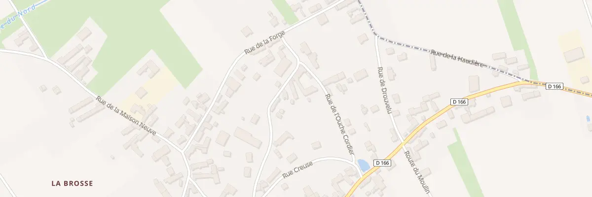 Plan du 5 Ptr Petite Rue Creuse à Santeau