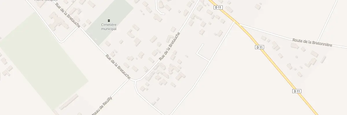 Plan du 21B Rue de la Bretauche à Fay-aux-Loges