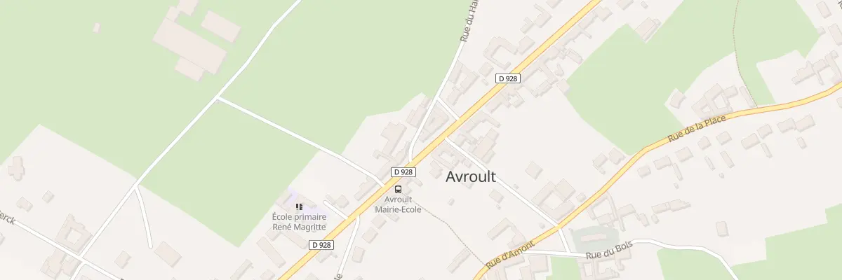 Plan du 46 Rue Principale à Avroult