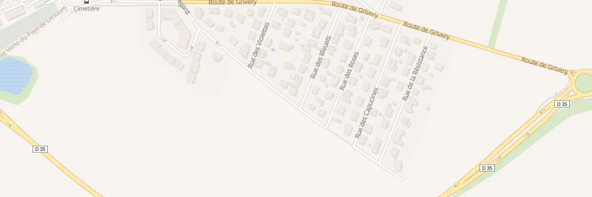 Plan du 16 Rue des Bleuets à Gometz-le-Châtel