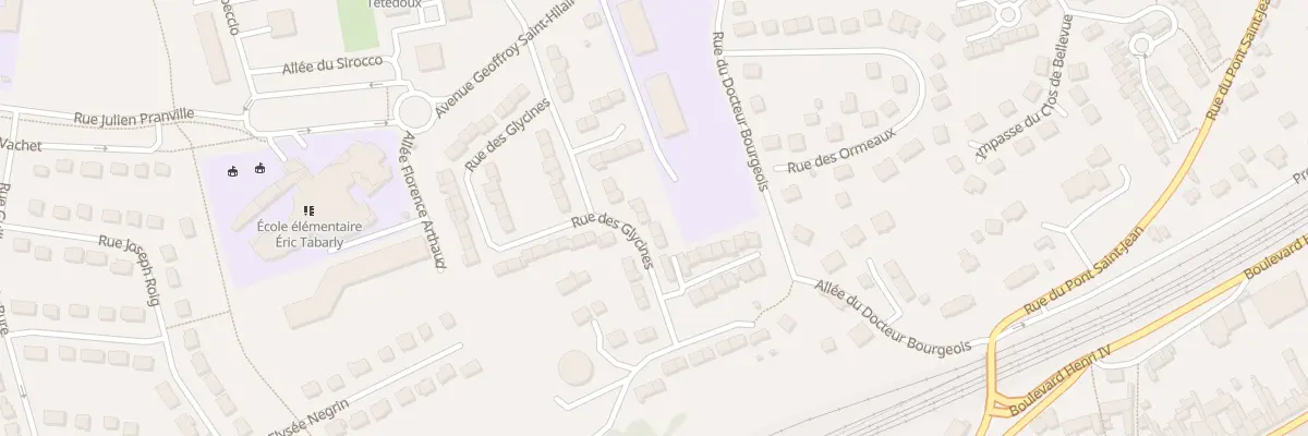 Plan du 17 Rue des Glycines à Étampes