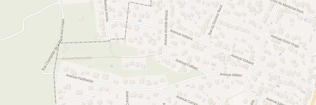 Plan du 34 Av Aristide Briand à Bures-sur-Yvette