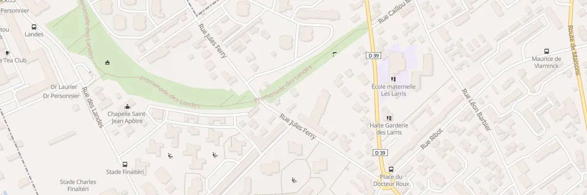 Plan du 30B Rue Jules Ferry à Chatou