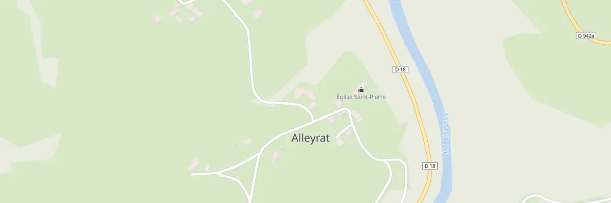 Plan du 5089 Le Bourg à Alleyrat