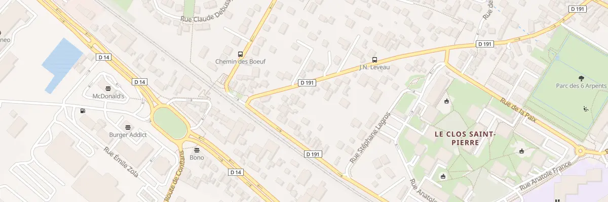 Plan du 37 Rue Jean-nicolas Leveau à Pierrelaye