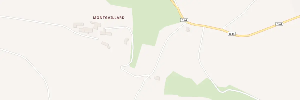 Plan du 5001 Montgaillard à Pauligne