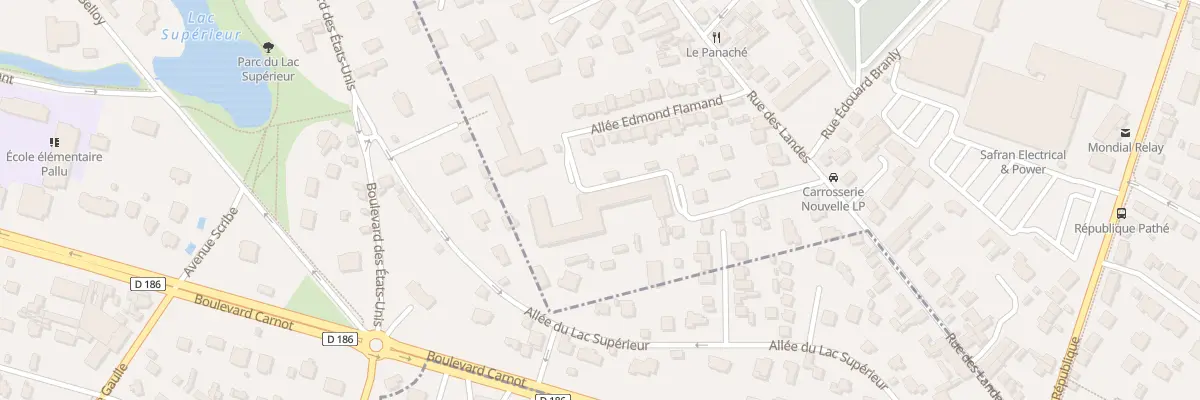 Plan du 37 Rue des Landes à Chatou