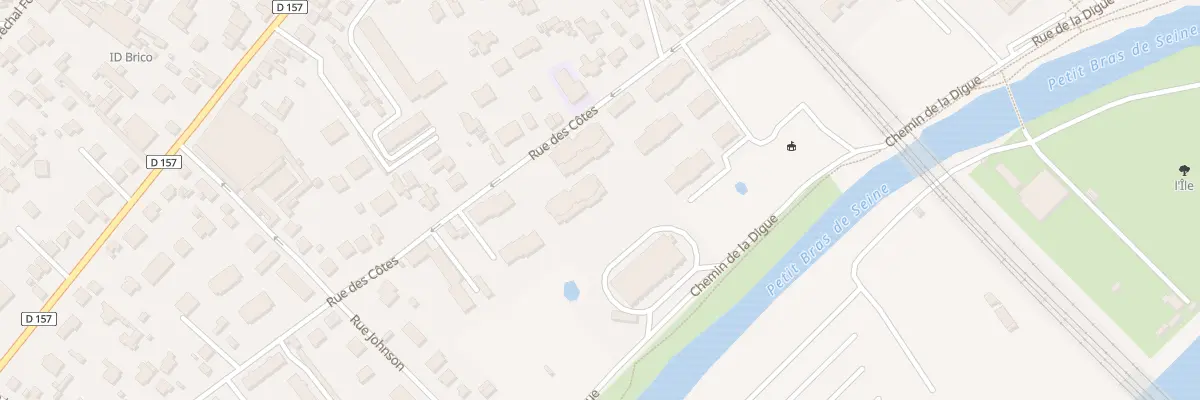 Plan du 21 Rue des Côtes à Maisons-Laffitte