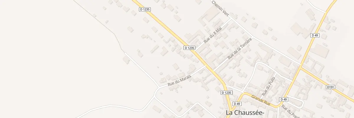 Plan du 21 Rue de Belloy à La Chaussée-Tirancourt