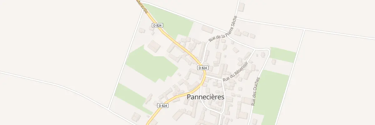 Plan du 4 Rue de Méréville à Pannecières