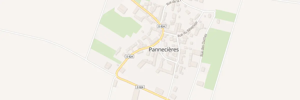 Plan du 16 Gr Grande Rue à Pannecières