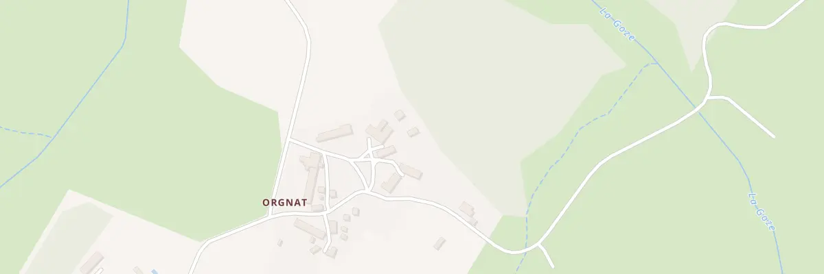 Plan du 3 Orgnat à Saint-Dizier-la-Tour