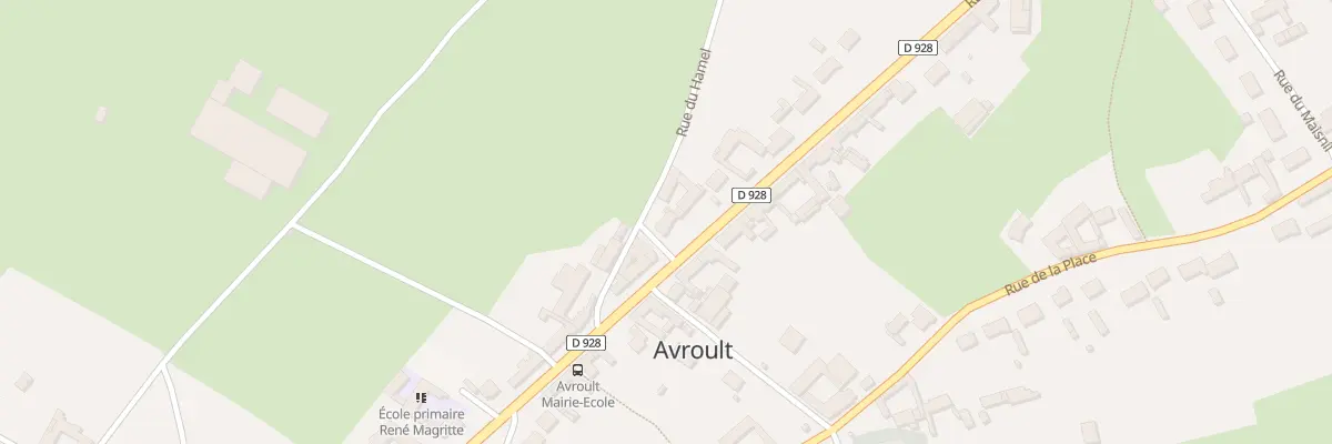 Plan du 50 Rue Principale à Avroult