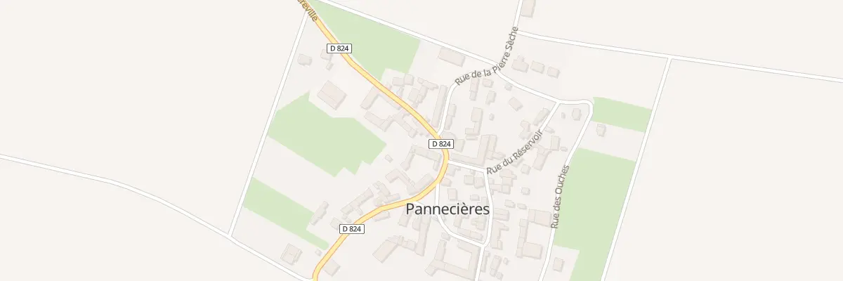 Plan du 2 Rue de Méréville à Pannecières