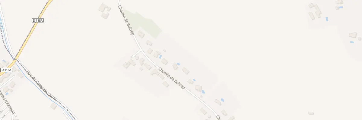 Plan du 9 Che de Beltrep à Puygouzon