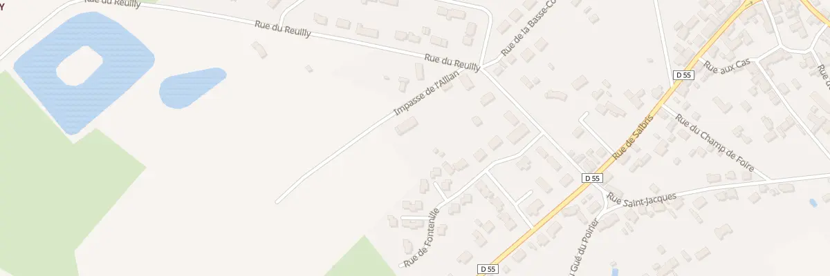 Plan du 4 Rue de l’Allian à Pierrefitte-sur-Sauldre
