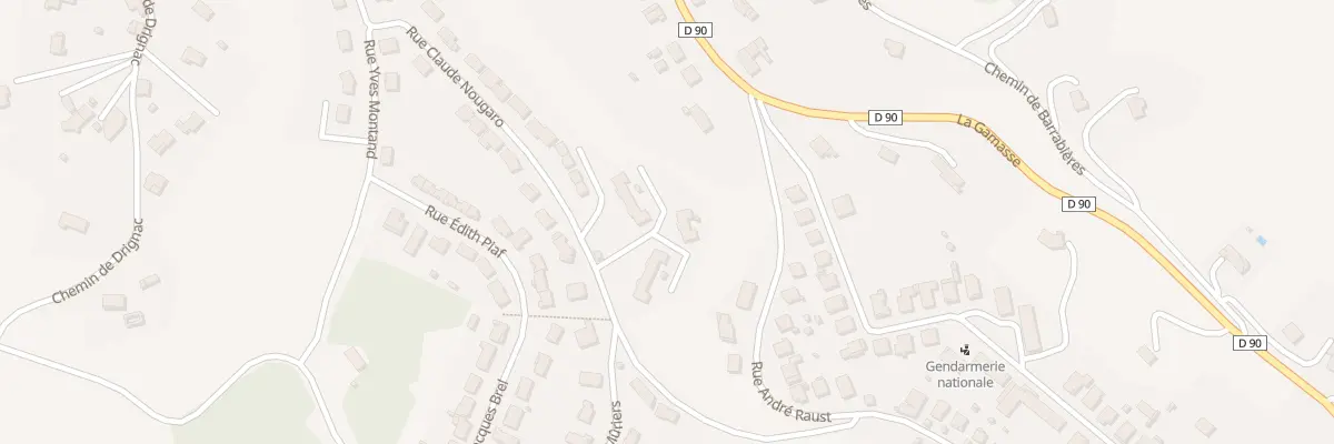 Plan du 1 Rue Claude Nougaro à Cagnac-les-Mines