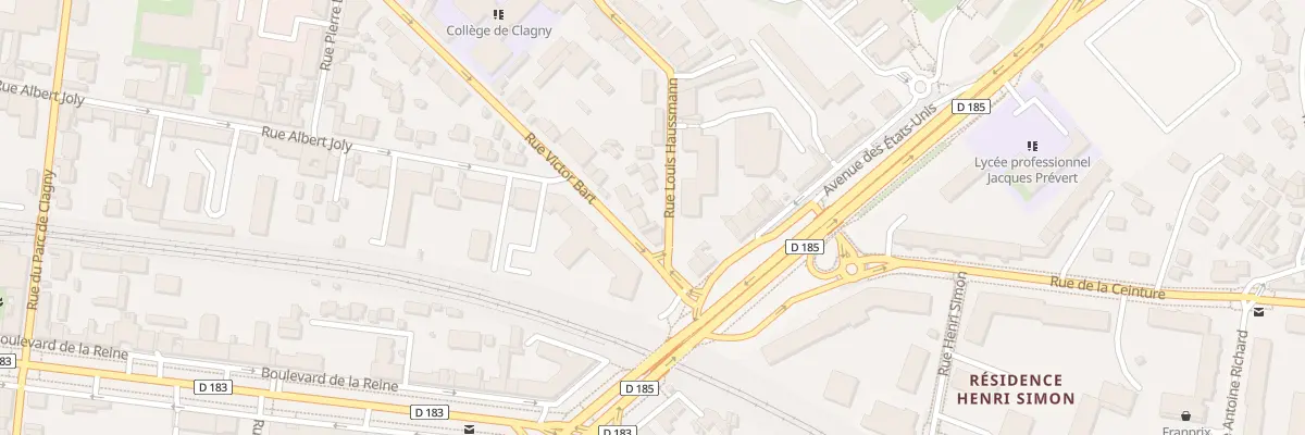 Plan du 29 Rue Victor Bart à Versailles