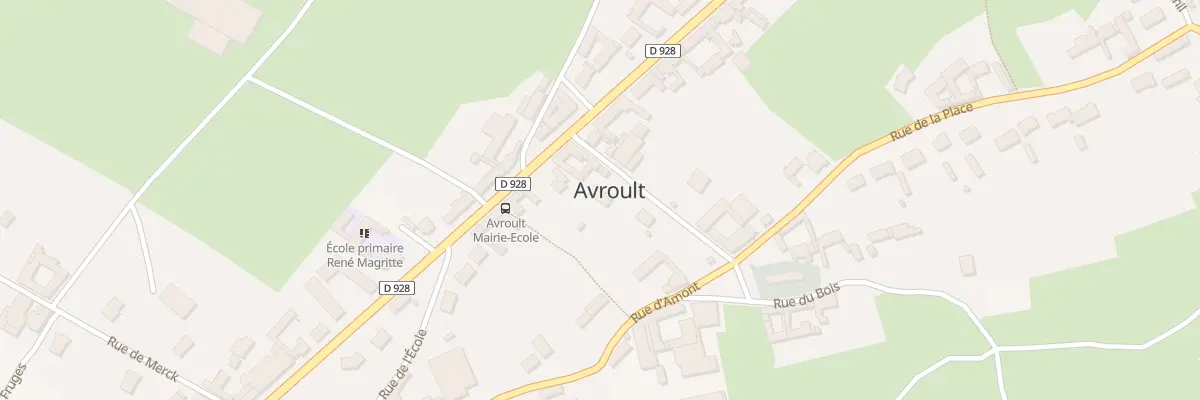 Plan du 3 Rue de l’Eglise à Avroult