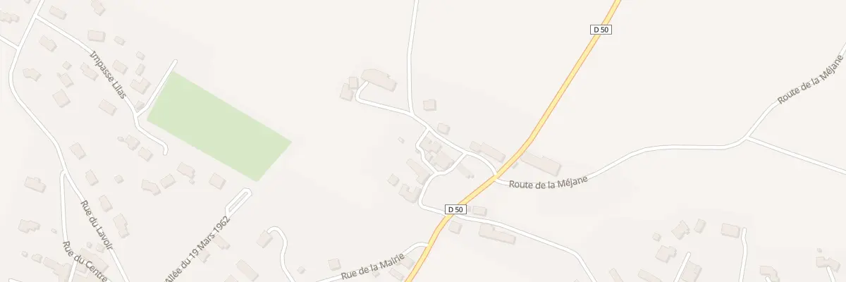Plan du 9 La Negrarie à Fréjeville