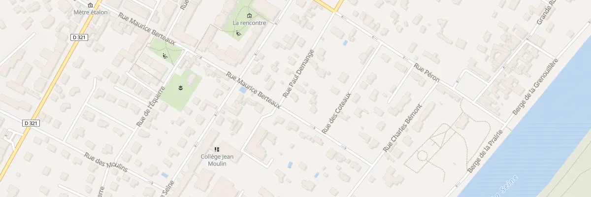 Plan du 23 Rue Paul Demange à Croissy-sur-Seine