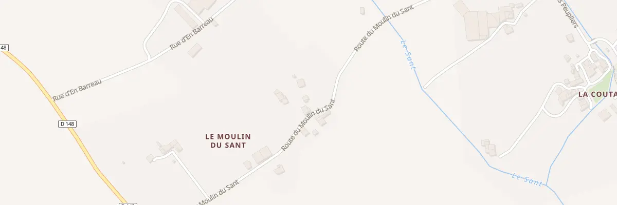 Plan du 10 Rte du Moulin du Sant à Verdalle
