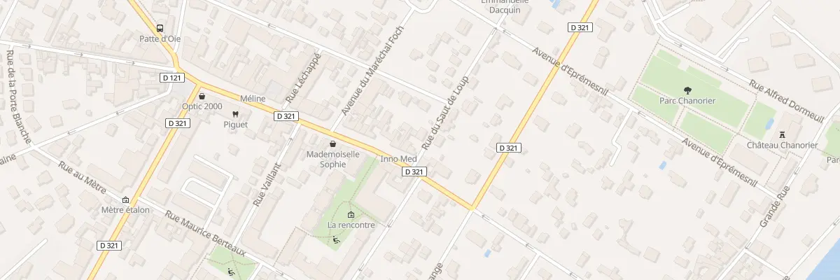 Plan du 3 Rue du Saut de Loup à Croissy-sur-Seine
