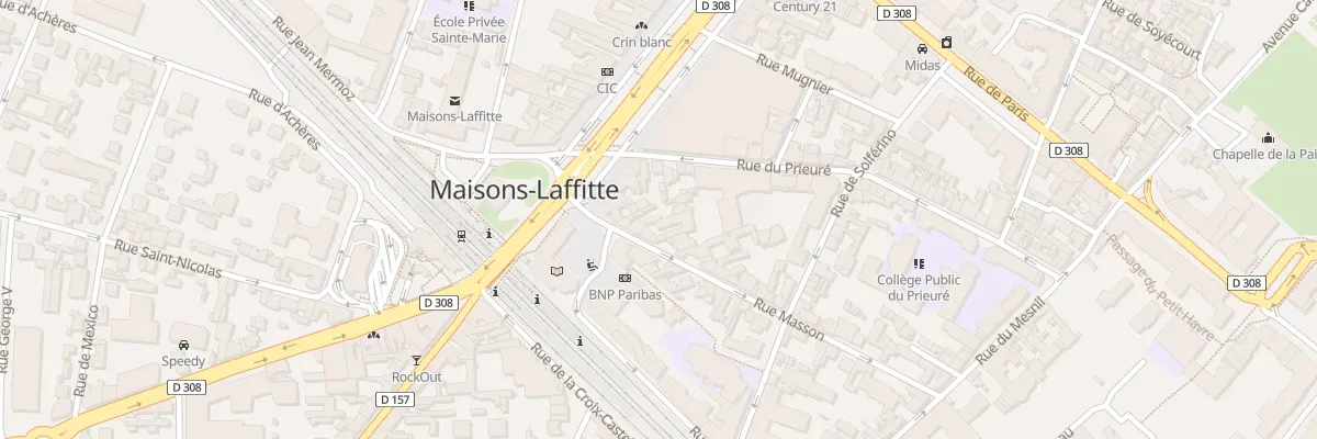 Plan du 28B Rue Masson à Maisons-Laffitte