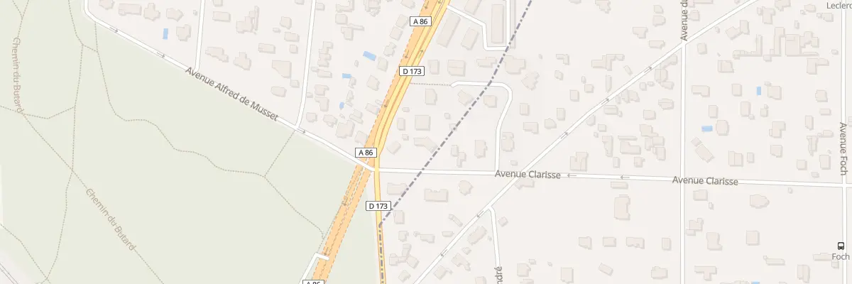 Plan du 66 Av Clarisse à La Celle-Saint-Cloud