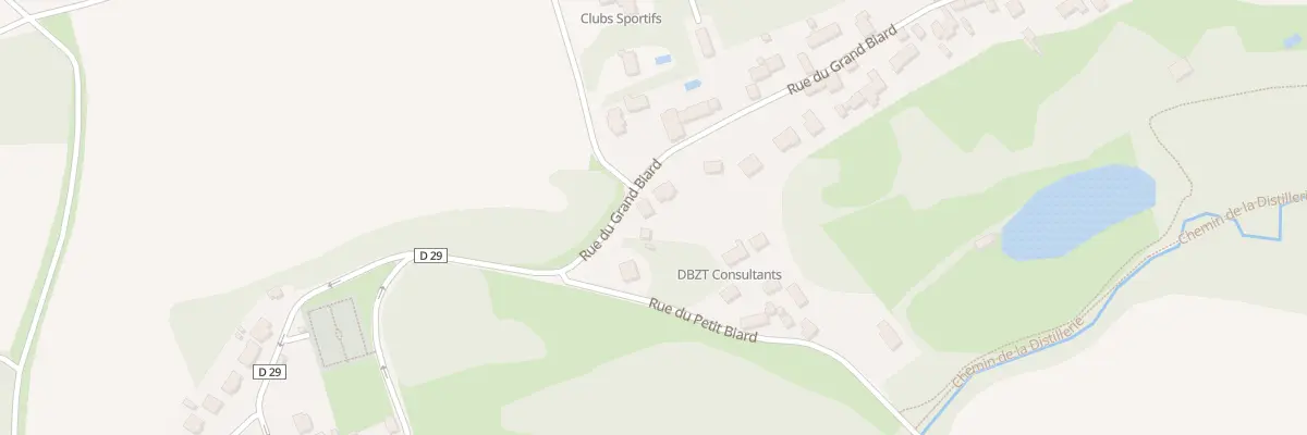 Plan du 2 Rue du Grand Biard à Labbeville