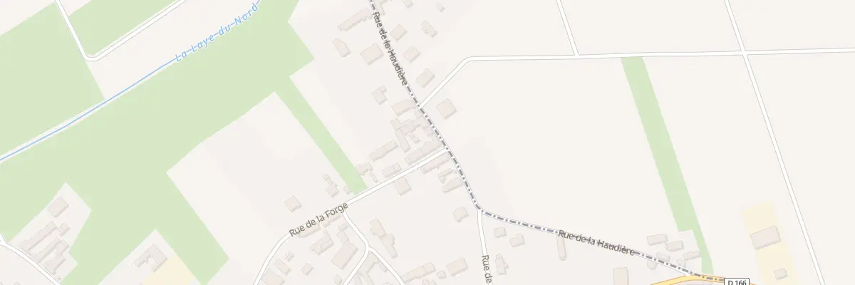 Plan du 8 Rue de la Haudiere à Santeau