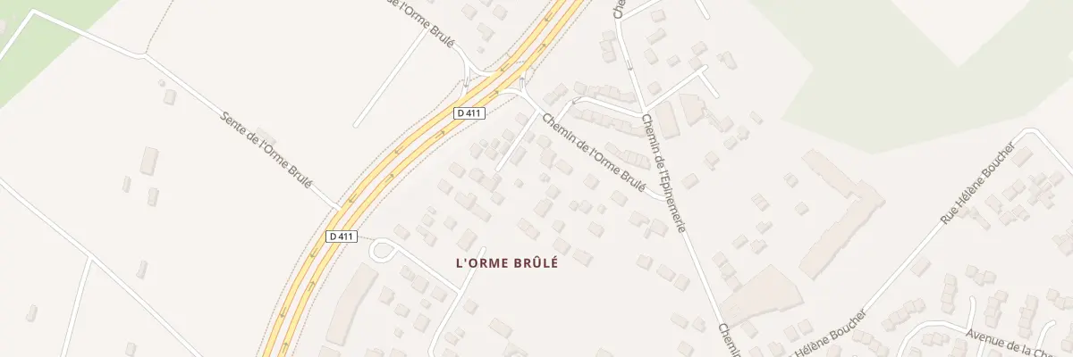 Plan du 13 Che de l’Orme Brule à Herblay-sur-Seine