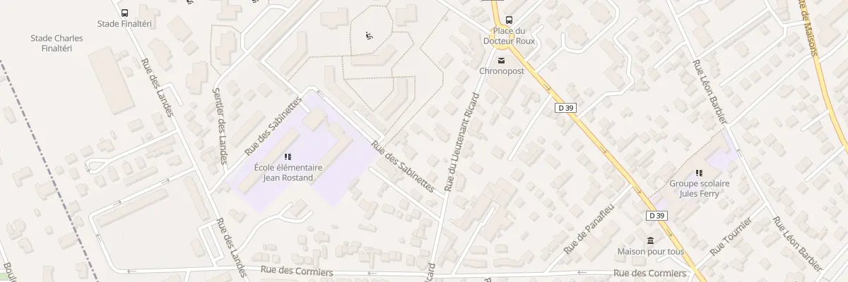 Plan du 71 Rue du Lieutenant Ricard à Chatou