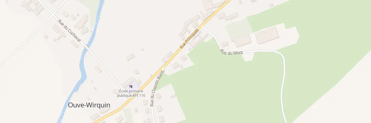 Plan du 12B Rue Principale à Ouve-Wirquin