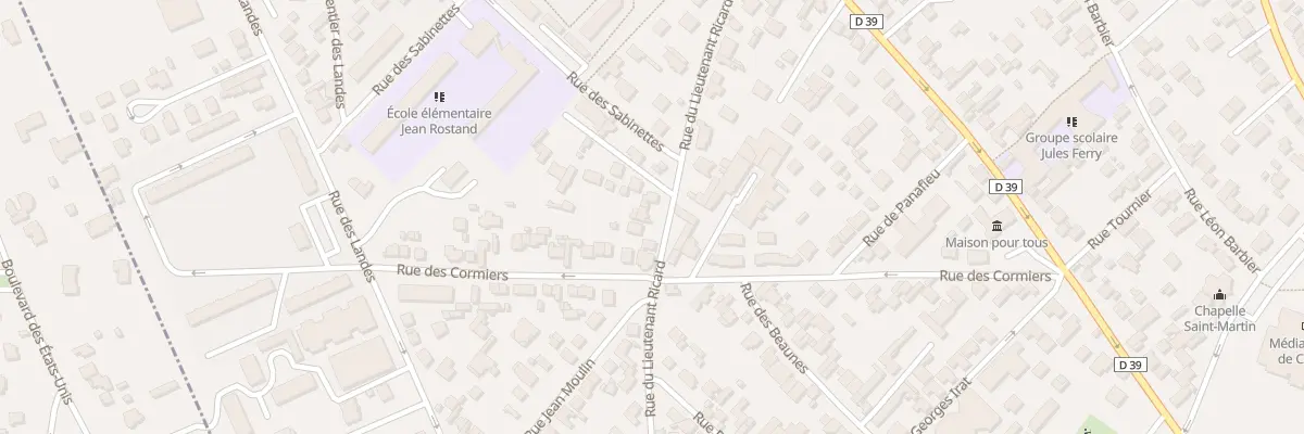 Plan du 57 Rue du Lieutenant Ricard à Chatou