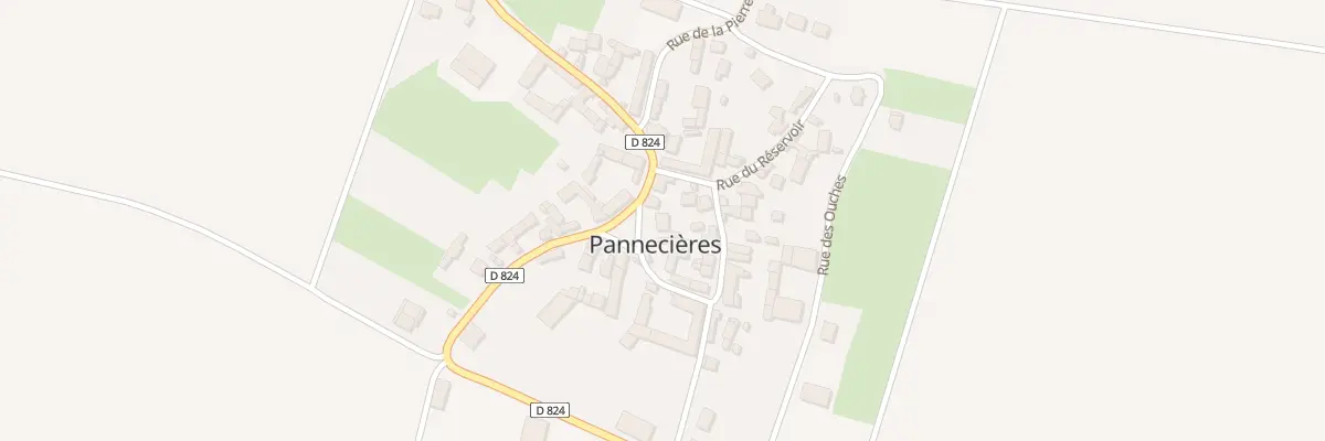 Plan du 8 Gr Grande Rue à Pannecières