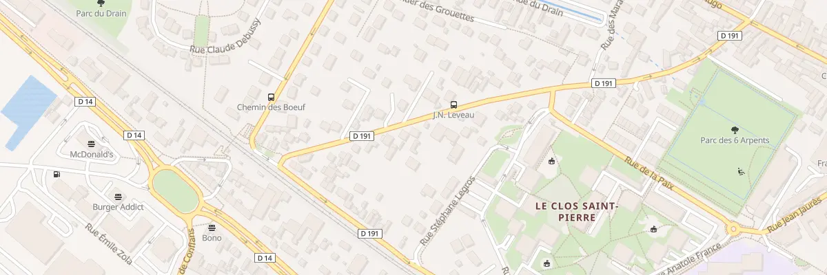 Plan du 29 Rue Jean-nicolas Leveau à Pierrelaye