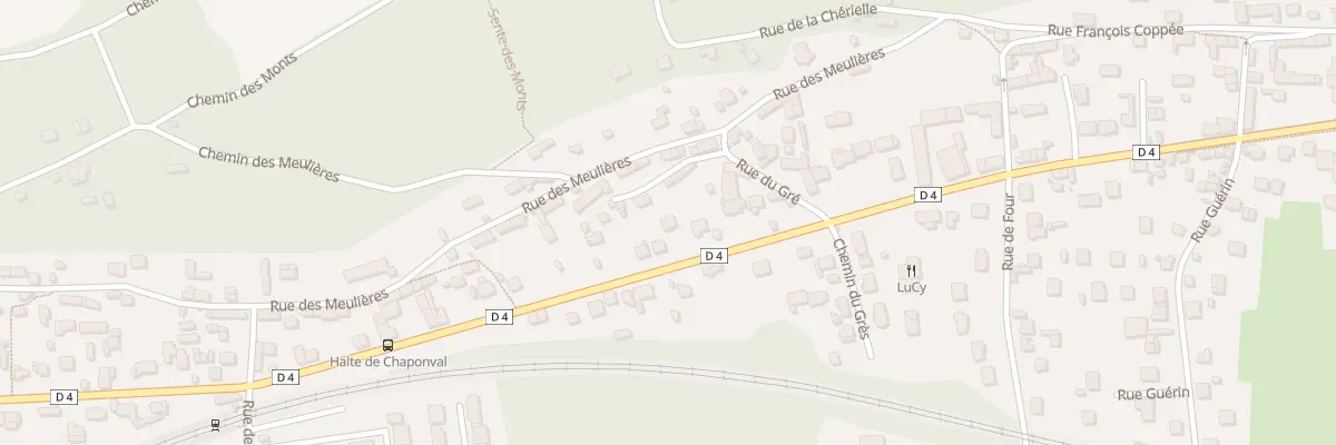 Plan du 22 Rue Marceau à Auvers-sur-Oise