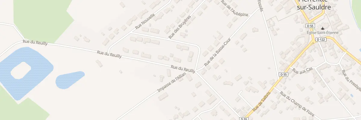 Plan du 12 Che de Reuilly à Pierrefitte-sur-Sauldre