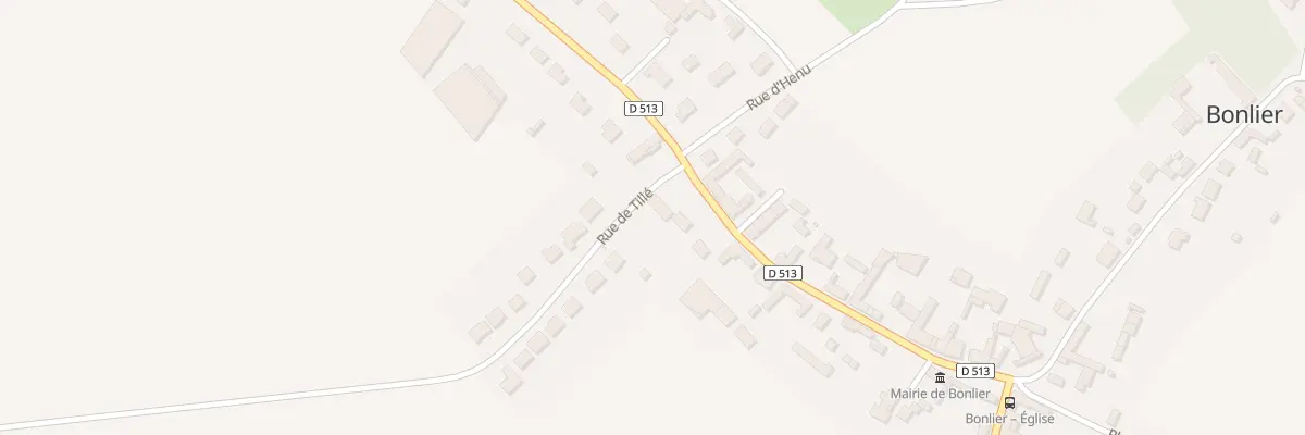 Plan du 17 Rue de la Ville à Bonlier
