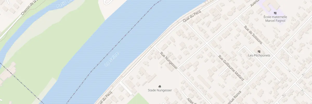 Plan du 129 Quai du Pecq à Sartrouville