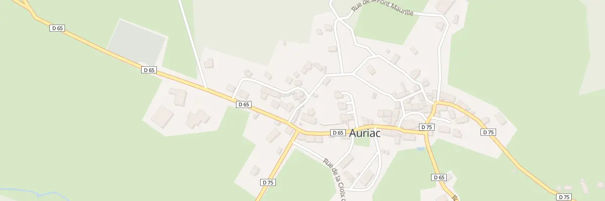 Plan du 14 Rue de la Font Maurille à Auriac