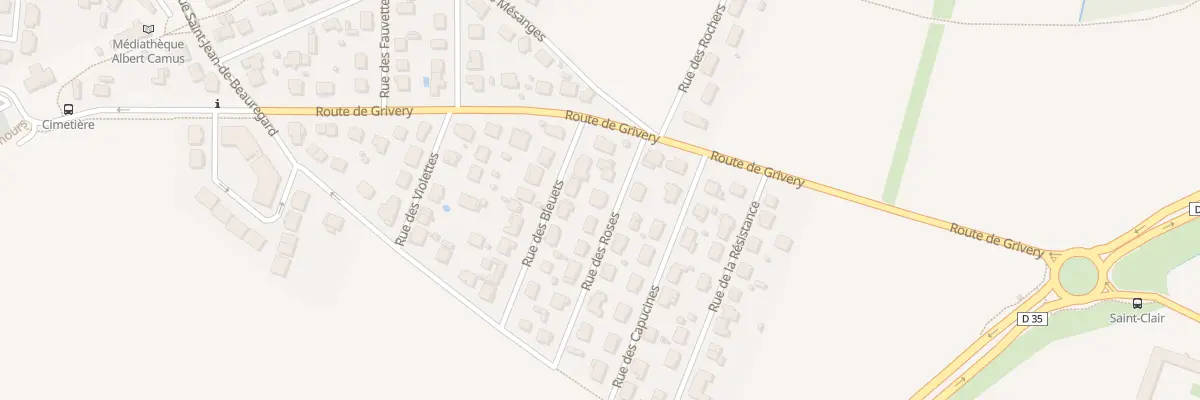 Plan du 4 Rue des Roses à Gometz-le-Châtel
