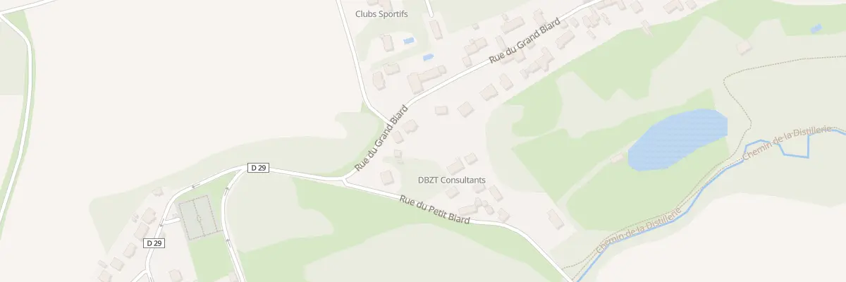 Plan du 4 Rue du Grand Biard à Labbeville
